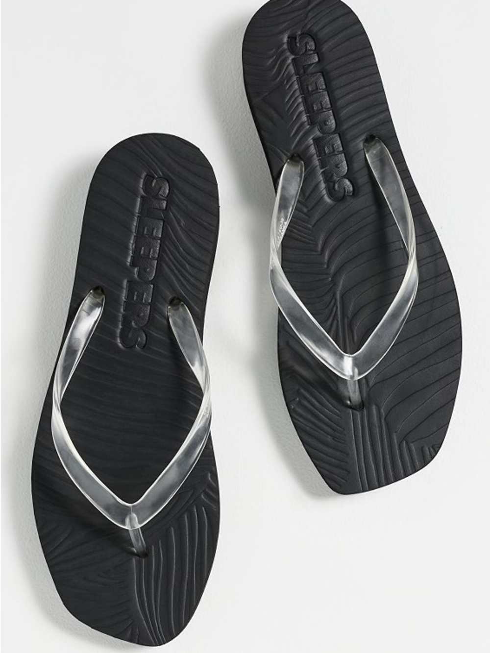 Sleepers Platform Jelly Flip Flops